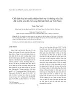 Chế định loại trừ trách nhiệm hình sự và những yêu cầu đặt ra khi sửa đổi, bổ sung bộ luật hình sự việt nam 