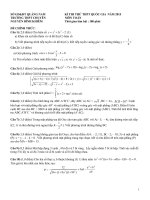 tuyeển tập 80 đề thi môn toán có lời giải chi tiết 