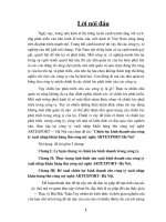 Luận văn tốt nghiệp: Đề xuất chiến lược kinh doanh cho công ty xuất nhập khẩu hàng thủ công mỹ nghệ ARTEXPORT Hà Nội.