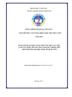 Đánh giá khả năng đáp ứng nhu cầu việc làm của sinh viên kế toán chương trình tiên tiến trường đại học kinh tế quốc dân 
