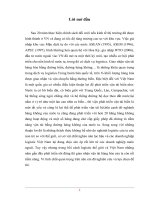 Thực trạng hoạt động giao nhận vận tải hàng hóa tại Chi Nhánh công ty XNK và Đầu tư Hà Nội - Phương hướng và một số giải pháp
