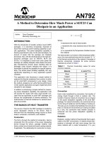 AN0792   a method to determine how much power a SOT23 can dissipate in an application 