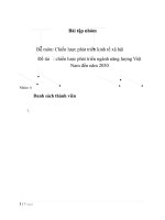 chiến lược phát triển ngành năng lượng việt nam đến năm 2030