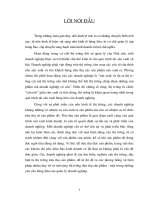 Một số phương hướng và biện pháp góp phần đẩy mạnh tiêu thụ sản phẩm của Công ty Dệt –May Hà Nội.