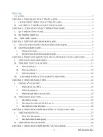 đồ án thiết kế kho lạnh bảo quản rau quả sức chứa 300 tấn + 3 bản vẽ cad(pdf)