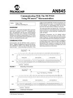 AN0845   communicating with the MCP3221 