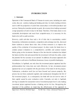 Appraisal of investment projects in Agribank: Current situation and Recommendation