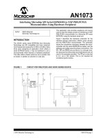 AN1073   interfacing microchip SPI serial EEPROMS to NXP P89LPC9XX microcontrollers using hardware peripheral 