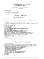 Giáo án mẫu giáo tuần 1   bản thân