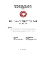 MỘT SỐ GIẢI PHÁP THÚC ĐẨY HOẠT ĐỘNG NHẬP KHẨU CÁC VẬT TƯ THIẾT BỊ, MÁY CÔNG NGHIỆP Ở CÔNG TY CỔ PHẦN SẢN XUẤT THƯƠNG MẠI VÀ DỊCH VỤ BẮC HÀ