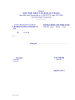 Tài liệu Mẫu văn bản Đảng