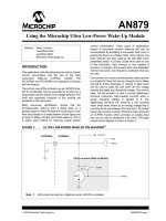 AN0879   using the microchip ultra low power wake up module 