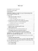 CAM KẾT CỦA VIỆT NAM VỀ BẢO HỘ QUYỀN TÁC GIẢ ĐỐI VỚI NHẠC SỐ THEO QUY ĐỊNH CỦA WTO VÀ GIẢI PHÁP THỰC THI