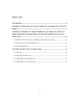 Tác động của quản lý vốn lưu chuyển tới hiệu quả hoạt động của doanh nghiệp sản xuất hàng tiêu dùng việt nam 