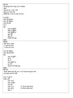 bài tập thi vi xử lý bách khoa