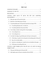 Kinh nghiệm quản trị kết số doanh nghiệp Mỹ khả áp dụng Việt Nam