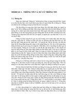 Thông tin và xử lý thông tin