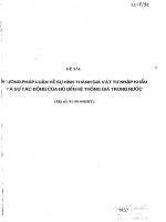 Phương pháp luận về sự hình thành giá vật tư nhập khẩu và sự tác động của nó đến hệ thống giá trong nước