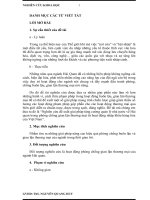 Nghiên cứu đề xuất giải pháp tăng cường quản lý nhà nước về hải quan trong phòng chống buôn lậu và gian lận thương mại từ hoạt động nhập khẩu hàng hóa của việt nam hiện nay (tt)