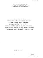 Nghiên cứu phương pháp tính toán đặc trưng dòng chảy năm và phân phối dòng chảy năm của sông suối nhỏ trong trường hợp thiếu số liệu