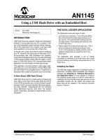 AN1145   using a USB flash drive with an embedded host 