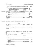 Thiết kế hệ thống xử lý nước thải nhà máy sản xuất dầu ăn 