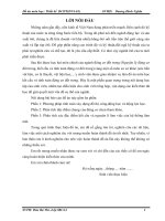 Thuyết minh Đồ án Thiết kế động cơ đốt trong