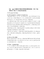 PHÂN TÍCH TÌNH HÌNH HO ẠT ĐỘNGTÍN DỤNG TẠI NGÂN H ÀNG