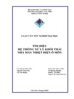 tìm hiểu hệ thống xử lý khói thải nhà máy nhiệt điện ô môn