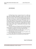 thuyết minh đồ án THIẾT kế hệ TRUYỀN ĐỘNG cơ KHÍ