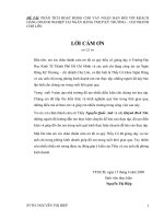 PHÂN TÍCH HOẠT ĐỘNG CHO VAY NGẮN HẠN ĐỐI VỚI KHÁCHHÀNG DOANH NGHIỆP TẠI NGÂN HÀNG TMCP KỸ THƯƠNG – CHI NHÁNHCHỢ LỚN