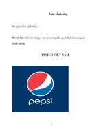 Đề bài phân tích môi trường vi mô ảnh hưởng đến quyết định marketing của doanh nghiệp