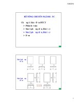Bài giảng Thủy công: Chương 1  TS. Trần Văn Tỷ (p3)