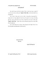 Nghiên cứu mô hình xử lý nước của công ty HOYA 