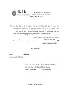 Kế toán tập hợp chi phí sản xuất và tính giá thành xây lắp tại tổng công ty xây dựng số 1 