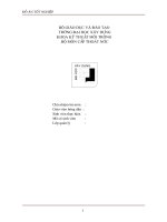 Đồ án tốt nghiệp thiết kế hệ thống thoát nước