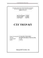 Kỹ thuật nhân giống vô tính cây trồng đề tài cây thần kỳ