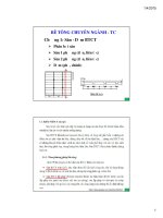 Bài giảng Thủy công: Chương 1  TS. Trần Văn Tỷ (p2)