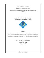 ứng dụng vẽ công thức hóa học hữu cơ trên windows store apps 8 1 và windows phone 8 1 