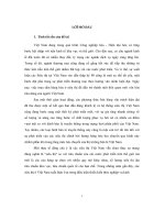 Sự phát triển của hệ thong siêu thị việt nam trong quả trình hội nhập kinh tế quốc tể 