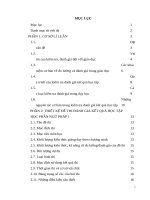 THIẾT KẾ ĐỀ THI ĐÁNH GIÁ KẾT QUẢ HỌC TẬP HỌC PHẦN NGỮ PHÁP 1