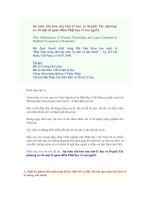 Sự toàn cầu hóa của tâm lý học và lô-gích Tây phương so với một số quan điểm Phật học về con người