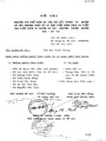 Nghiên cứu phổ phản xạ của các đối tượng tự nhiên và các phương pháp xử lú ảnh viễn thám phục vụ điều tra điều kiện tự nhiên và tài nguyên thiên nhiên