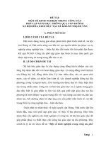 MỘT SỐ KINH NGHIỆM TRONG CÔNG TÁC PHỔ CẬP GIÁO DỤC THÔNG QUA CON ĐƯỜNG XÃ HỘI HÓA GIÁO DỤC TẠI XÃ KHÁNH THẠNH TÂN