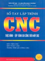 Sổ tay lập trình CNC