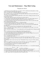 Đề cương kiểm thử phần mềm