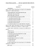 THỰC TRẠNG ẢNH HƯỞNG CỦA BẠO LƯC GIA ĐÌNH ĐỐI VỚI PHỤ NỮ VÀ TRẺ EM TẠI XÃ MỄ TRÌ – TỪ LIÊM – HÀ NỘI