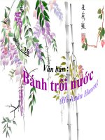 Bài giảng ngữ văn 7 bài 7 bánh trôi nước 3 