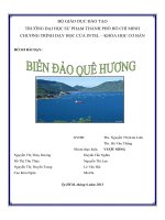 Lý luận và phương pháp dạy học địa lý biển đảo quê hương việt nam