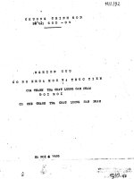 Cơ sở khoa học và thực tiễn của thanh tra chất lượng sản phẩm đổi mới cơ chế thanh tra chất lượng sản phẩm